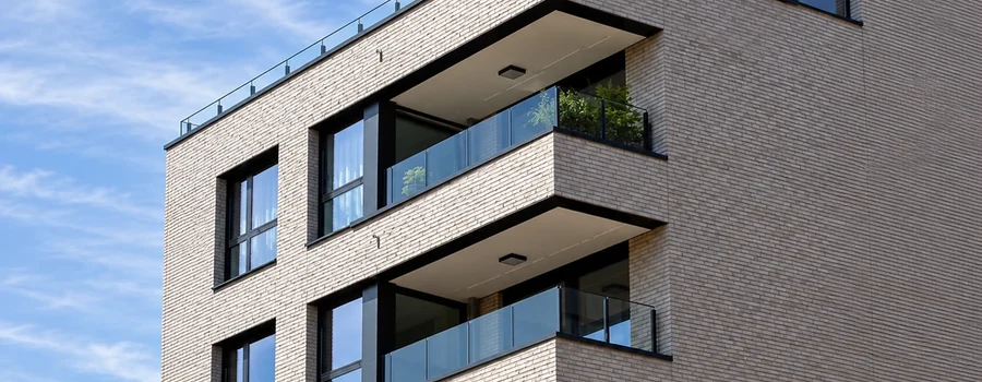Residentieel gebouw met gemeenschappelijke delen